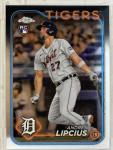 2024 Topps Chrome Baseball Rookies Card Set