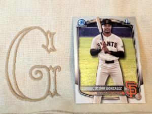 Josuar Gonzalez 2025 Bowman Chrome BCP-153 Card