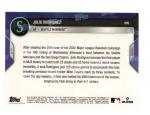 Julio Rodriguez 2022 Topps Now Rookie Card