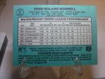 1986 Donruss Todd Worrell Rookie Card #21
