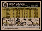 2010 Topps Heritage Andrew McCutchen #262 Card