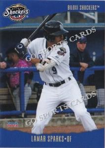 2023 Lamar Sparks Biloxi Shuckers Rookie Card