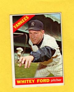 1966 Topps Whitey Ford #160 New York Yankees