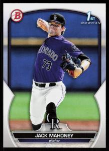 2023 Bowman Draft Jack Mahoney #BD-29 Baseball Card