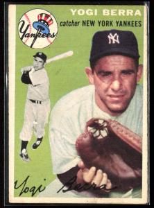 Yogi Berra 1954 Topps #50 Baseball Card