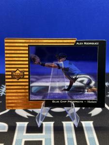 1998 Upper Deck Alex Rodriguez Die Cut Card