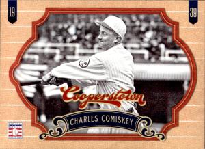 Charles Comiskey 2012 Panini Cooperstown Baseball Card