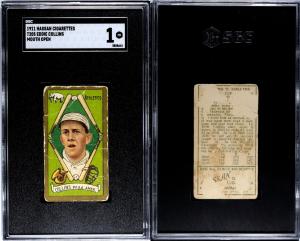 Eddie Collins 1911 T205 Philadelphia A's Card