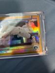 2025 Topps Chrome Anthony Volpe Gold Wave Refractor
