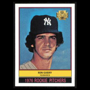 Ron Guidry 2001 Topps Archives Yankees Card