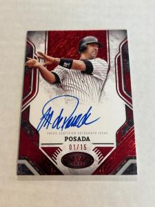 2025 Topps Tier One Jorge Posada Auto 1/15