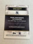 2025 Topps Tier One Jorge Posada Auto 1/15