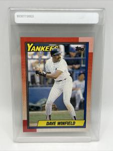 1990 Topps Dave Winfield Baseball Card #380