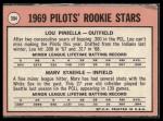 1969 Lou Piniella Rookie Card Topps #394