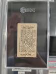 1909 E95 Christy Mathewson Sports Card SGC 1