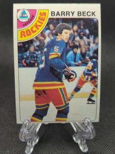 1978-79 Topps Barry Beck RC Hockey Card