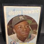 Elston Howard 1959 Topps #395 Yankees Card