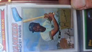 2002 Topps Archives Mickey Rivers #TAA-MR Card