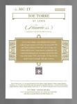 Joe Torre 2021 Panini Flawless Triple Relics Patch