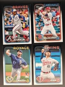 2024 Topps Series 1 Baseball Cards, You Choose