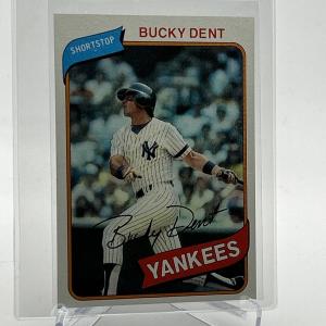1980 Topps Bucky Dent Baseball Card #60