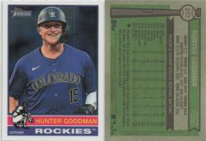 2025 Topps Heritage Chrome Parallels - You Choose!