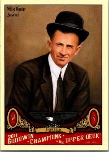 2011 Upper Deck Goodwin Champions Willie Keeler Card
