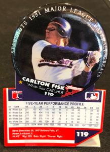 1991 Starshots Baseball Card and Button Set