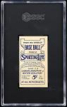1910-11 M116 Connie Mack Sports Card SGC VG 3