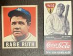 Babe Ruth Vintage Promo Cards - Yankees Set of 2