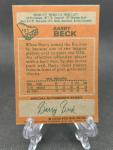 1978-79 Topps Barry Beck RC Hockey Card
