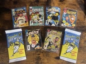 2025 Milwaukee Brewers Unopened Police Card Pack