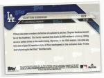 2025 Topps NOW Clayton Kershaw 3000 Strikeouts Card