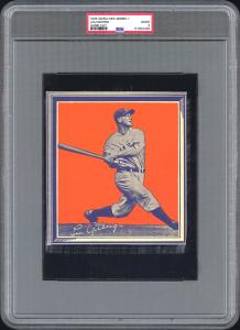 1935 Wheaties Lou Gehrig PSA 2 Swinging Bat