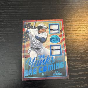 2024 Leaf Bronx Legacy Platinum Alex Rodriguez/7
