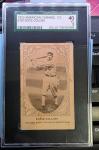 Eddie Collins 1922 American Caramel Card SGC 40