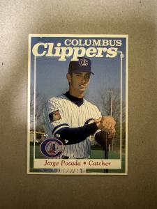 1994 Columbus Clippers Jorge Posada Rare Card