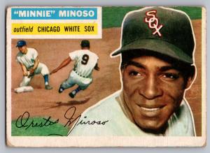 1956 Topps Minnie Miñoso White Sox Card