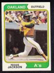 1974 Topps Reggie Jackson #130 A's Card