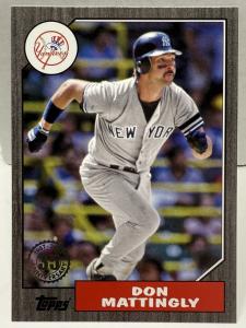 2022 Topps Don Mattingly 35th Anniversary Black /299