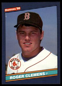 Roger Clemens 1986 Donruss Baseball Card #172