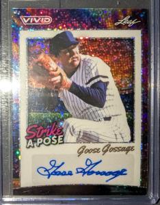 2024 Leaf Vivid Goose Gossage Pulsar Auto #/10
