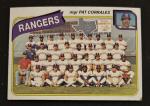 1980 Topps Rangers Team Card Set