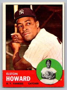 1963 Topps Elston Howard Yankees Card