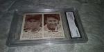 1941 Double Play Joe Gordon Red Ruffing Card