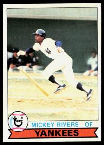 Mickey Rivers 1979 Topps Baseball Card #60