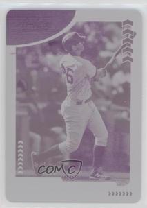 2020 Panini Absolute DJ LeMahieu Magenta Printing Plate