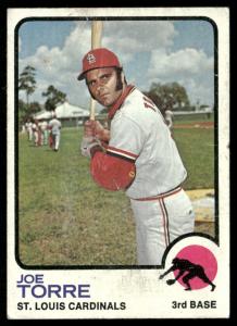 1973 Topps Joe Torre Cardinals Baseball Card #450