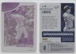 2020 Panini Absolute DJ LeMahieu Magenta Printing Plate