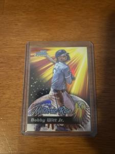 2025 Bowman Chrome Bobby Witt Jr. Meteoric Rise